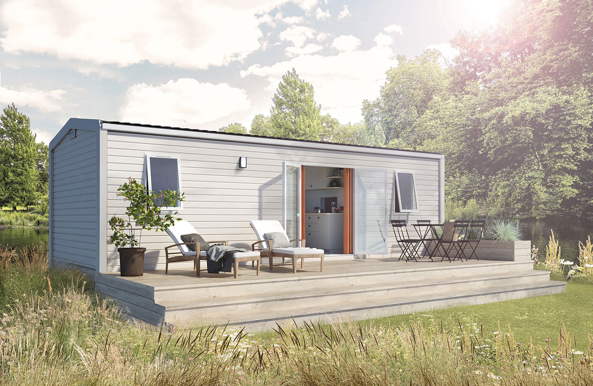 Mobil home AGORA 3 - 3 chambres pour professionnel | IRM