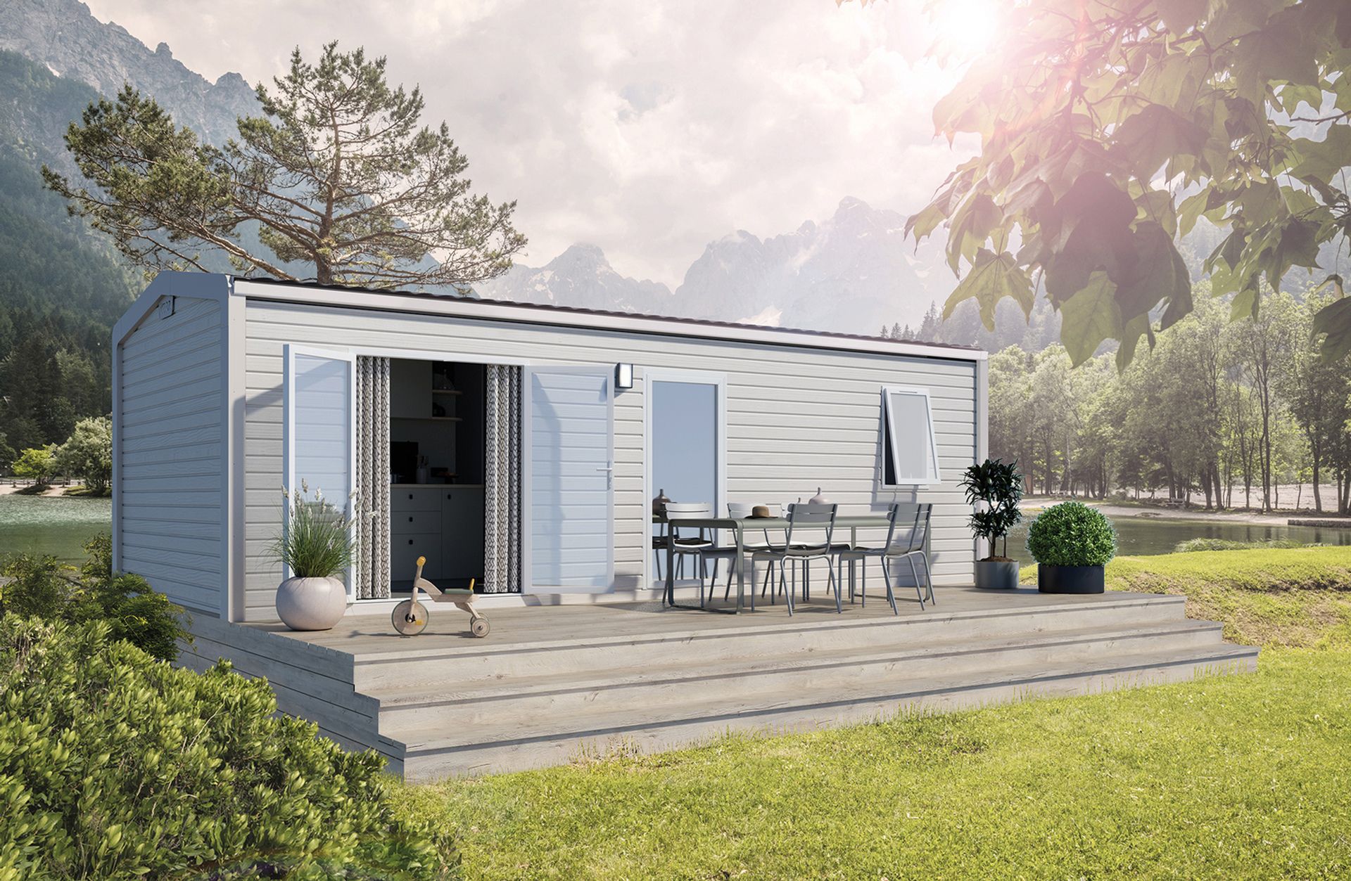 Mobil home RIVIERA SUITE - 2 chambres pour professionnel | IRM