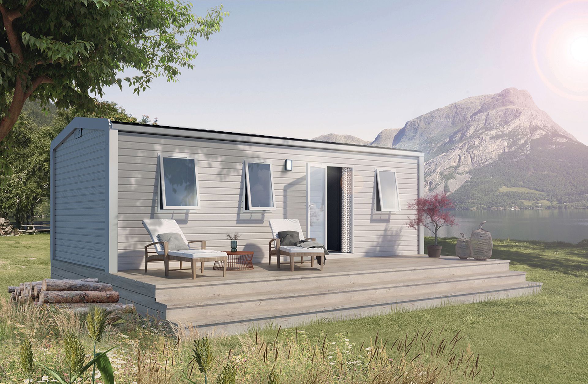 Mobil home SUPER TITANIA 3 - 3 chambres pour professionnel | IRM