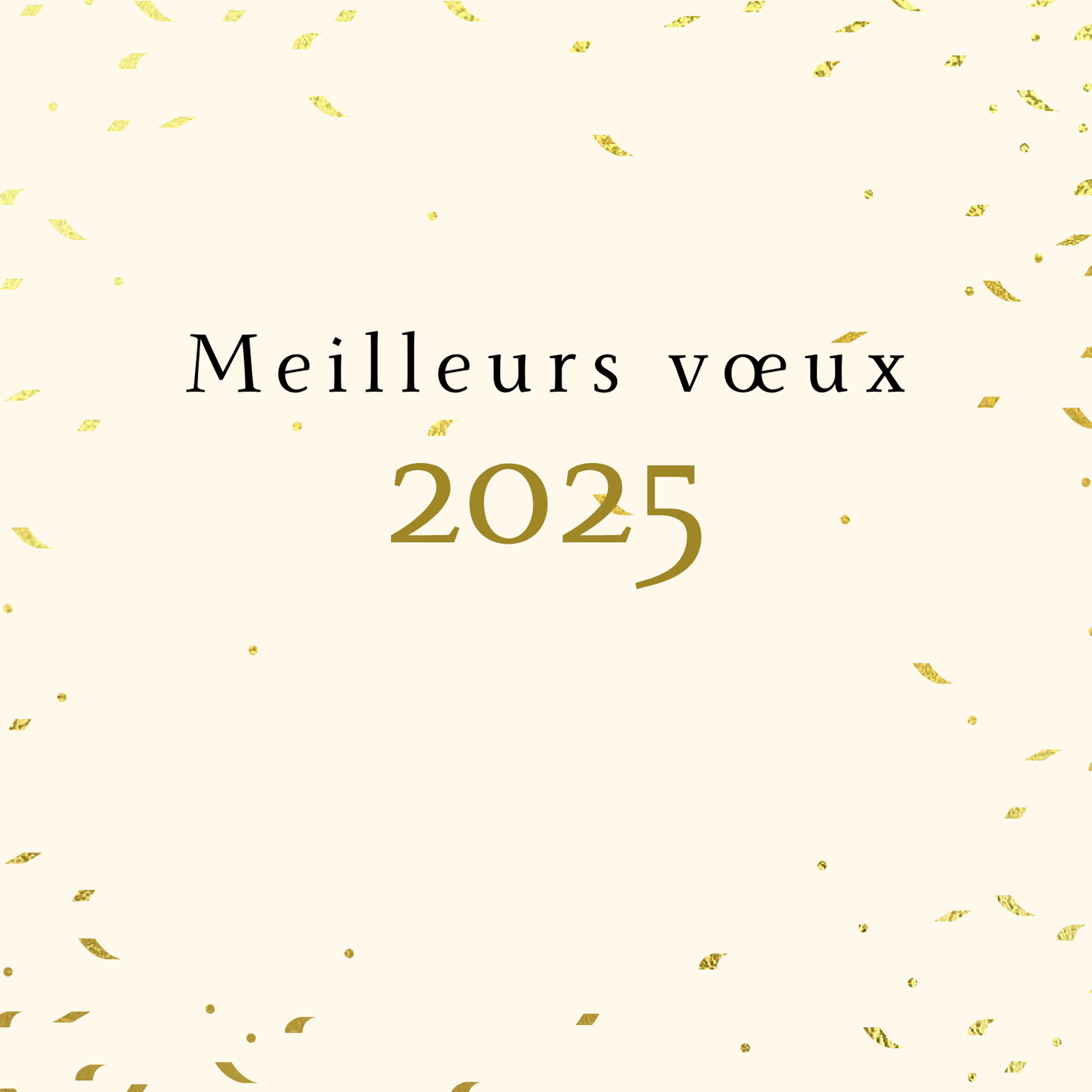 Bonne année