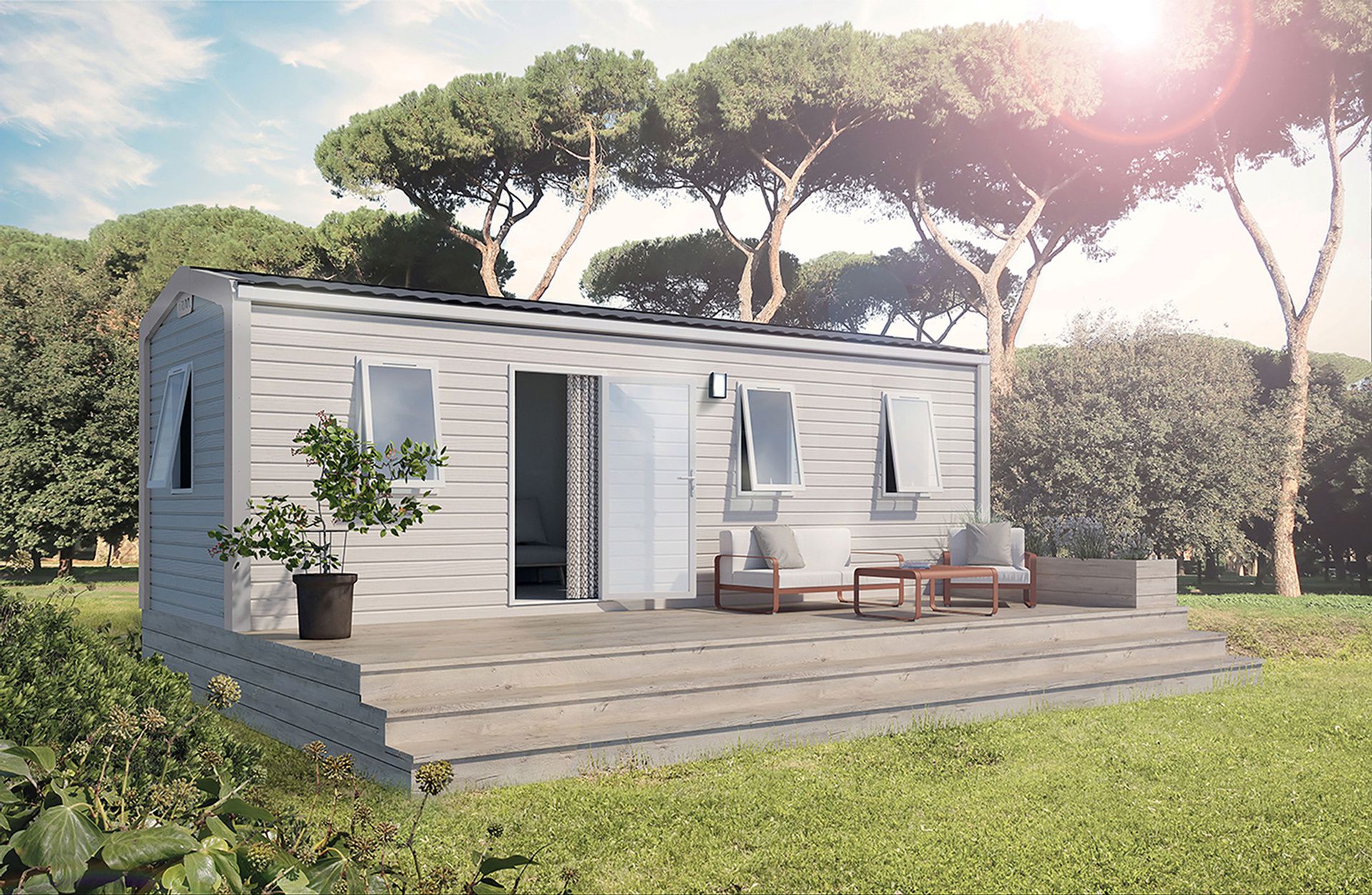 Mobil home TITANIA - 2 chambres pour professionnel | IRM