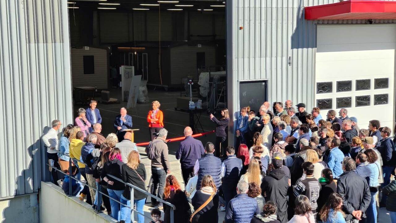 BIO HABITAT a inauguré ce samedi son usine de Sainte-Hermine